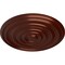 Ekena Millwork Carton Ceiling Medallion (For Canopies up to 2 5/8"), Hand-Painted Antique Copper, 12 5/8"OD x 1"P CM13CAACS - alternate 2